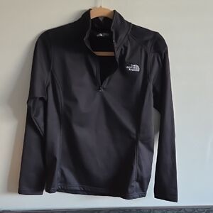 The North Face Black Quarter-Zip Pullover